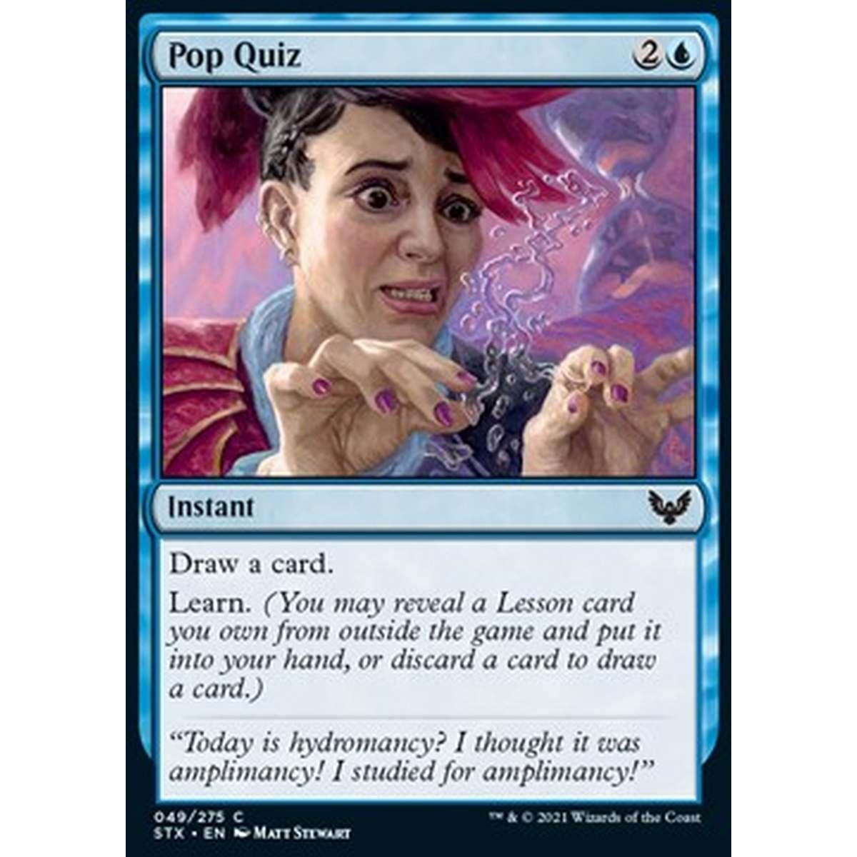 Pop Quiz - Pop Quiz - [STX] [NM] [Foil]