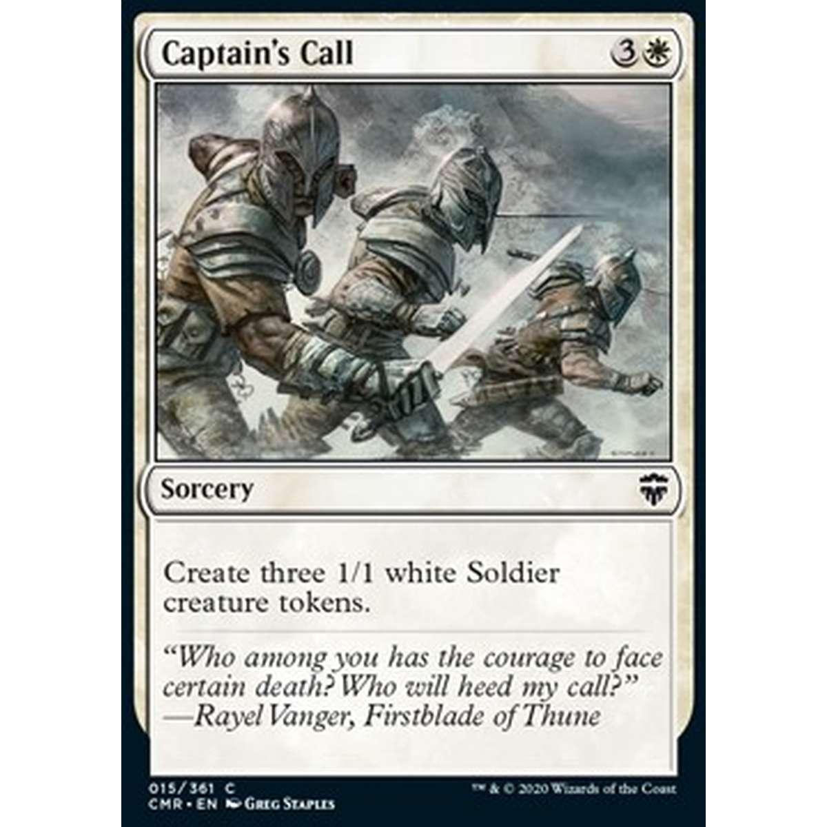 Captain's Call - Captain's Call - [CMR] [NM] [Foil]