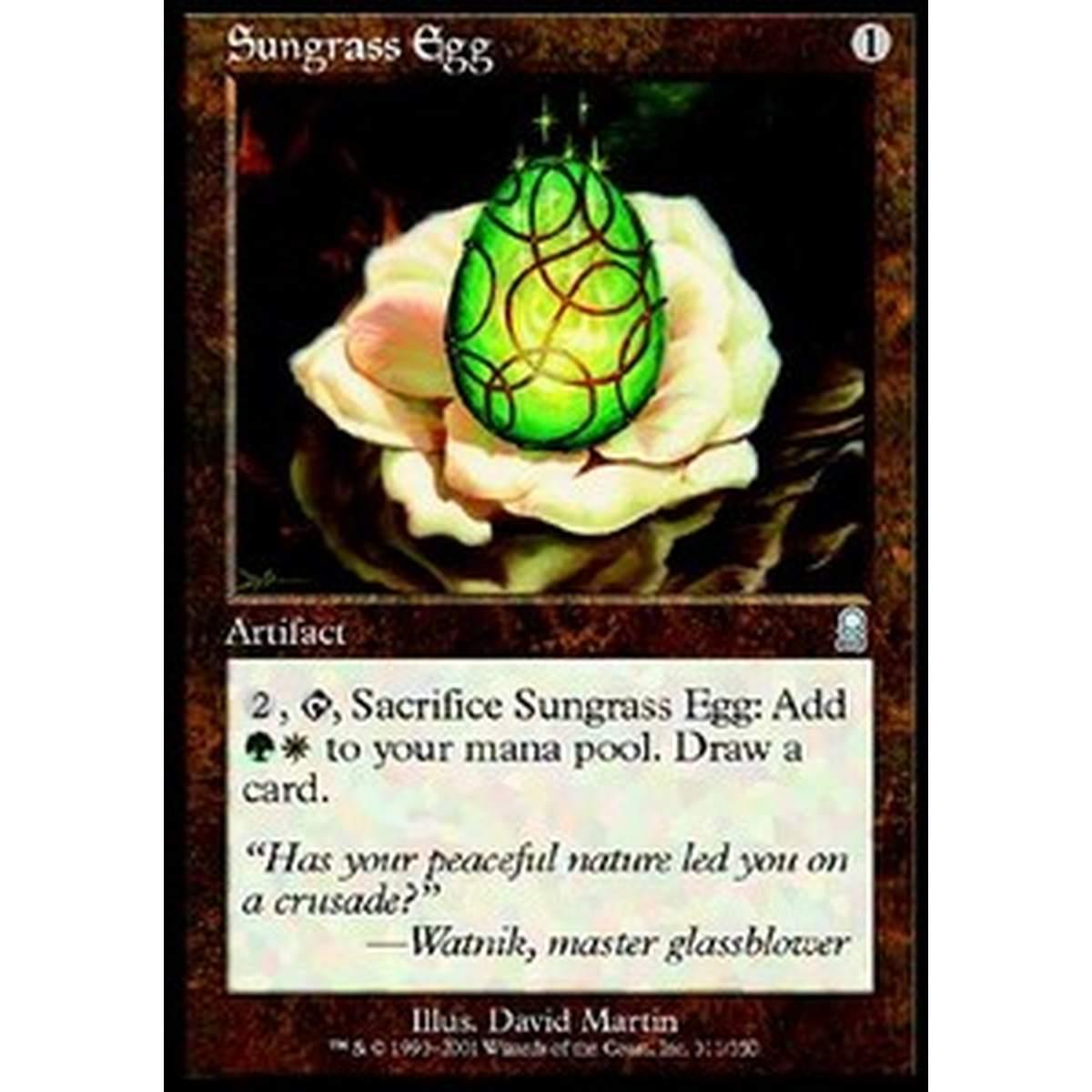 Sungrass Egg - Uovo di Solerba - [ODY] [EX]