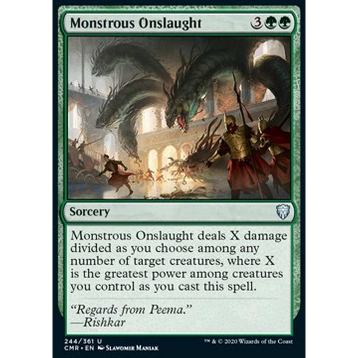 Monstrous Onslaught - Monstrous Onslaught - [CMR] [NM]