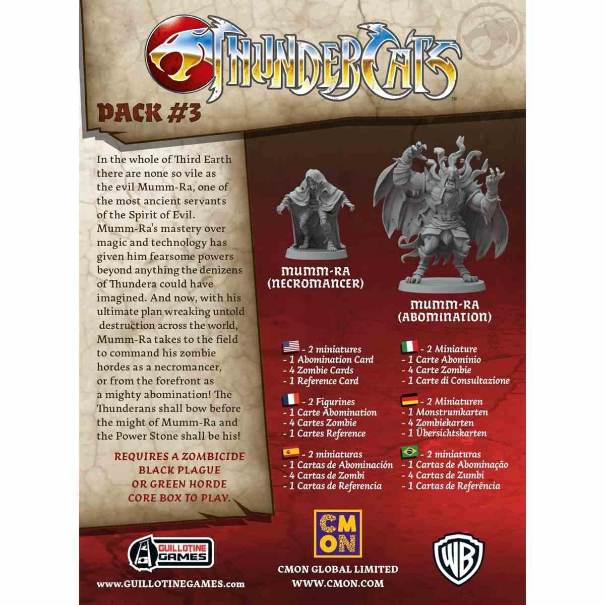 ZOMBICIDE Black Plague: Thundercats Pack 3