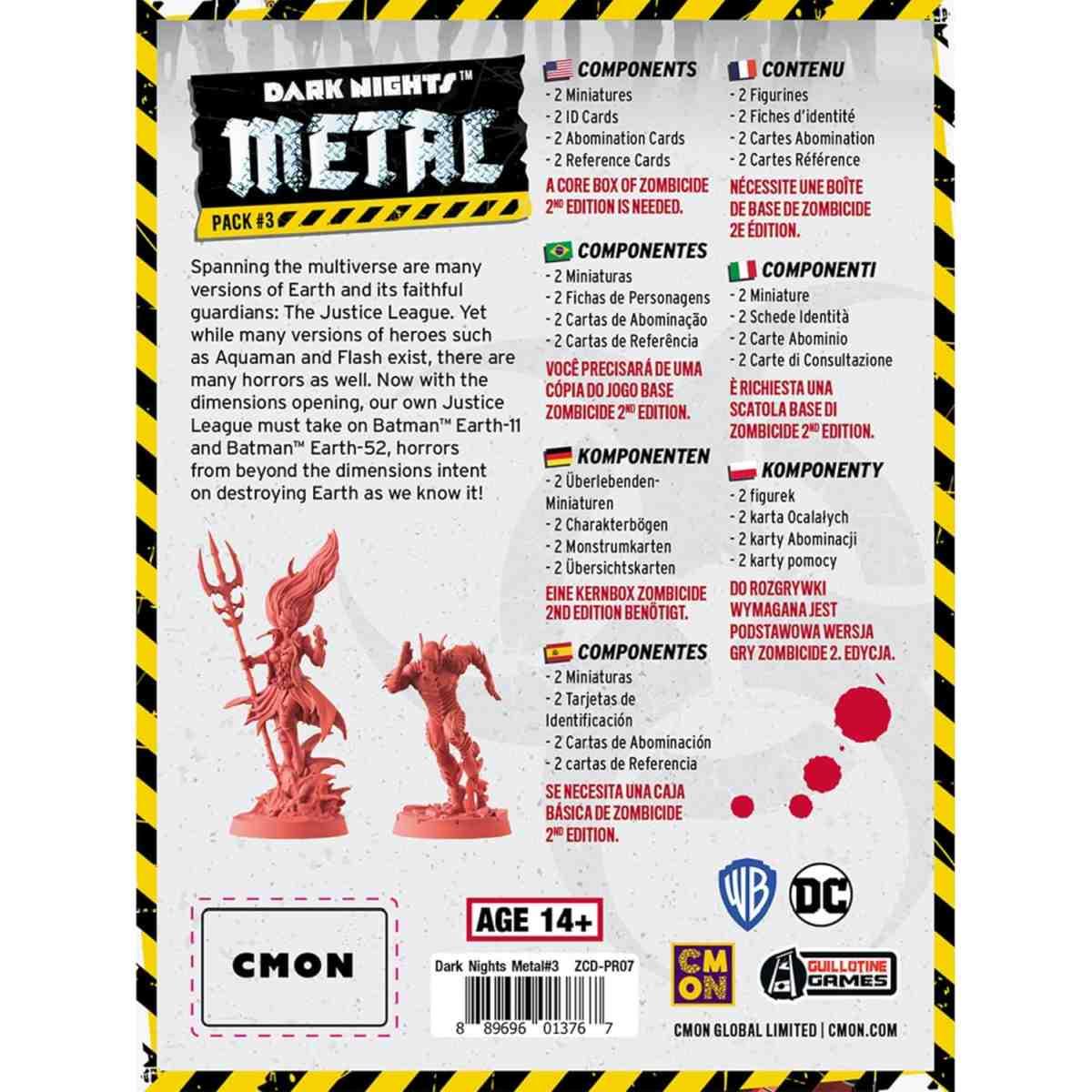 ZOMBICIDE Dark Nights: Metal Pack 3