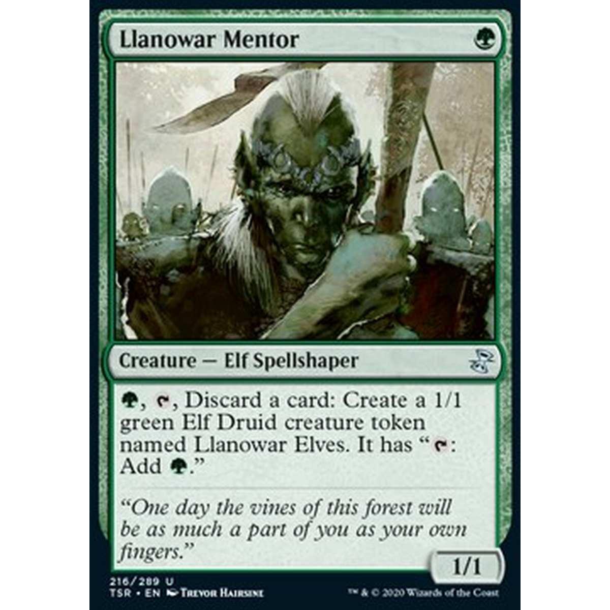 Llanowar Mentor - Llanowar Mentor - [TSR] [NM]