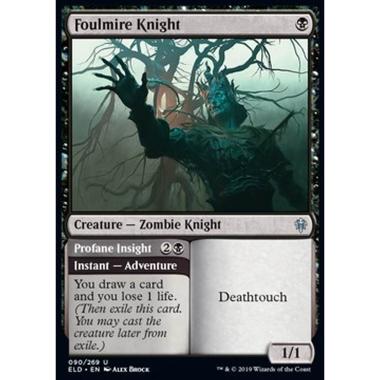 Foulmire Knight // Profane Insight - Cavaliere Putrimelma // Intuizione Profana - [ELD] [NM]