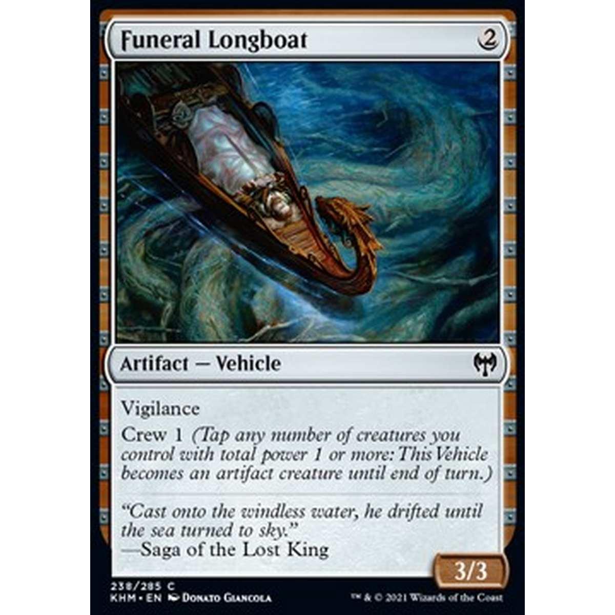 Funeral Longboat - Barca Funebre - [KHM] [NM] [Foil]