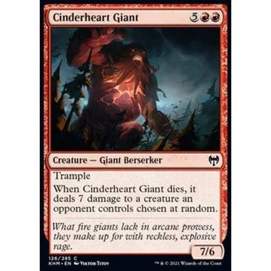 Cinderheart Giant - Gigante Cuor di Cenere - [KHM] [NM] [Foil]