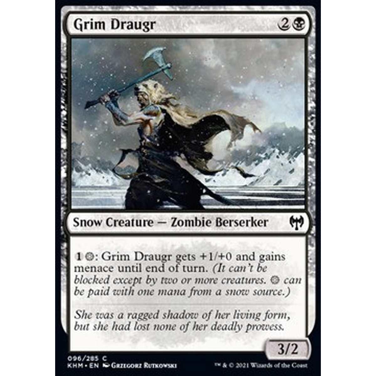 Grim Draugr - Draugr Macabra - [KHM] [NM] [Foil]
