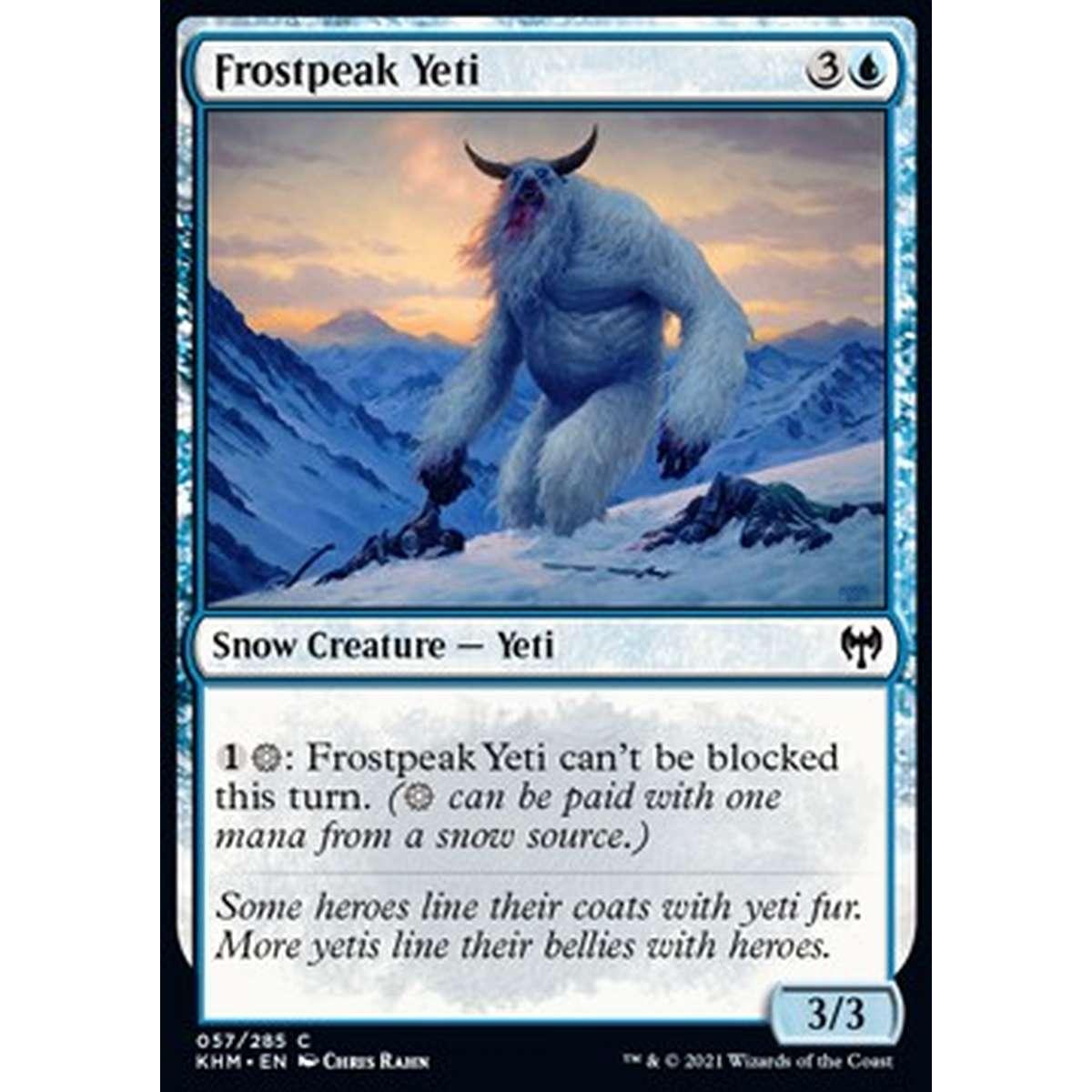 Frostpeak Yeti - Yeti di Gelopicco - [KHM] [NM] [Foil]