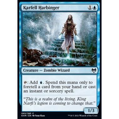 Karfell Harbinger - Messaggera di Karfell - [KHM] [NM] [Foil]