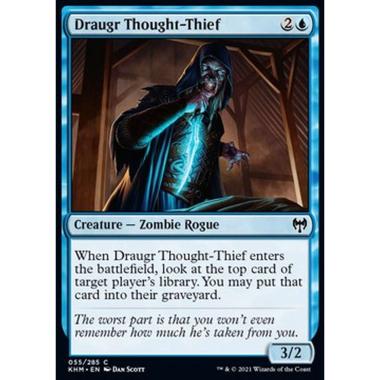 Draugr Thought-Thief - Draugr Rubapensieri - [KHM] [NM] [Foil]