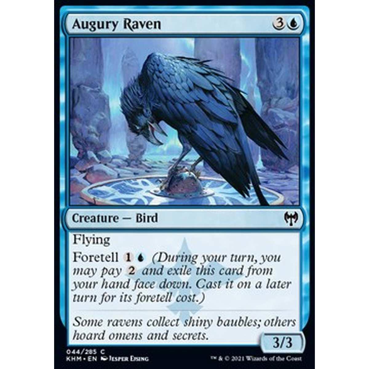 Augury Raven - Corvo del Vaticinio - [KHM] [NM] [Foil]
