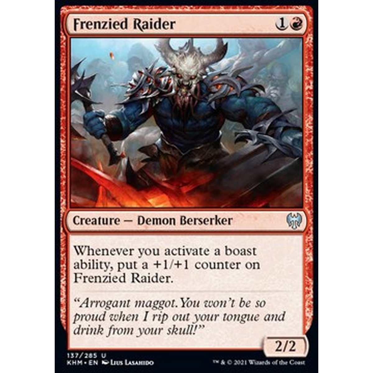 Frenzied Raider - Assaltatore Frenetico - [KHM] [NM]