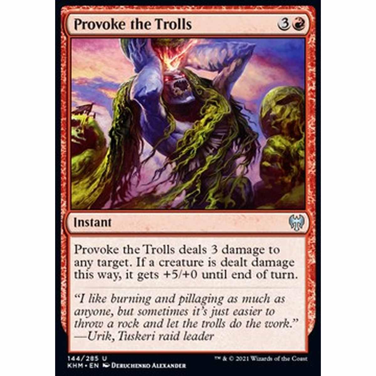Provoke the Trolls - Provocare i Troll - [KHM] [NM]