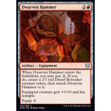 Dwarven Hammer - Martello dei Nani - [KHM] [NM]