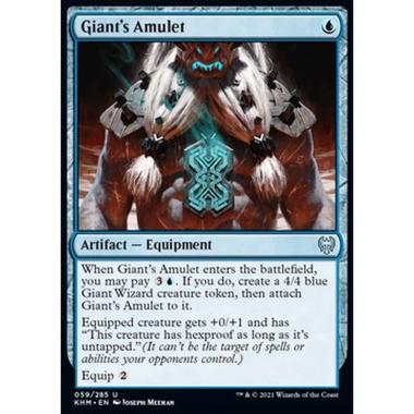 Giant's Amulet - Amuleto del Gigante - [KHM] [NM]