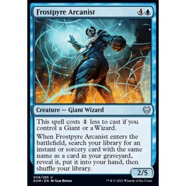 Frostpyre Arcanist - Arcanista del Gelofuoco - [KHM] [NM]