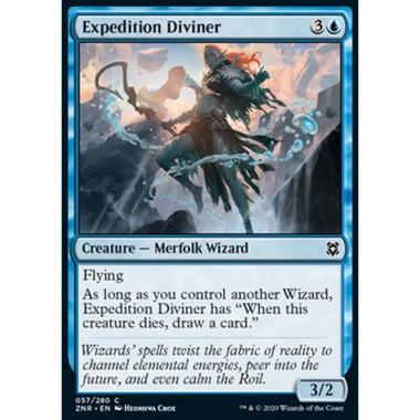 Expedition Diviner - Divinatrice della Spedizione - [ZNR] [NM] [Foil]