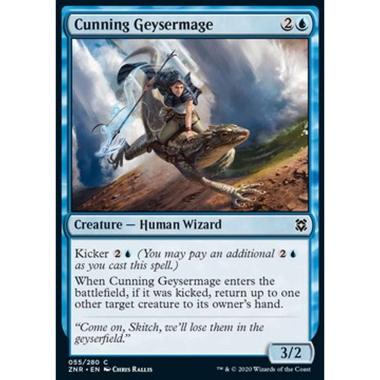 Cunning Geysermage - Geysermaga Astuta - [ZNR] [NM] [Foil]