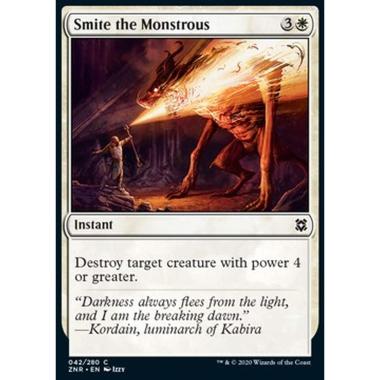 Smite the Monstrous - Punire i Mostruosi - [ZNR] [NM] [Foil]