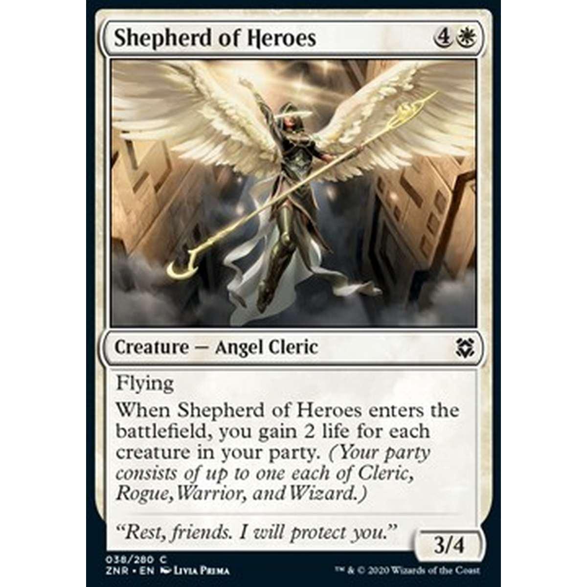 Shepherd of Heroes - Pastore di Eroi - [ZNR] [NM] [Foil]