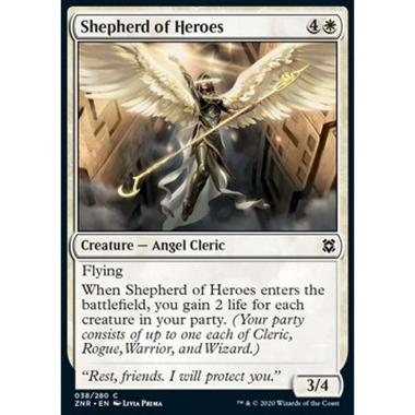 Shepherd of Heroes - Pastore di Eroi - [ZNR] [NM] [Foil]