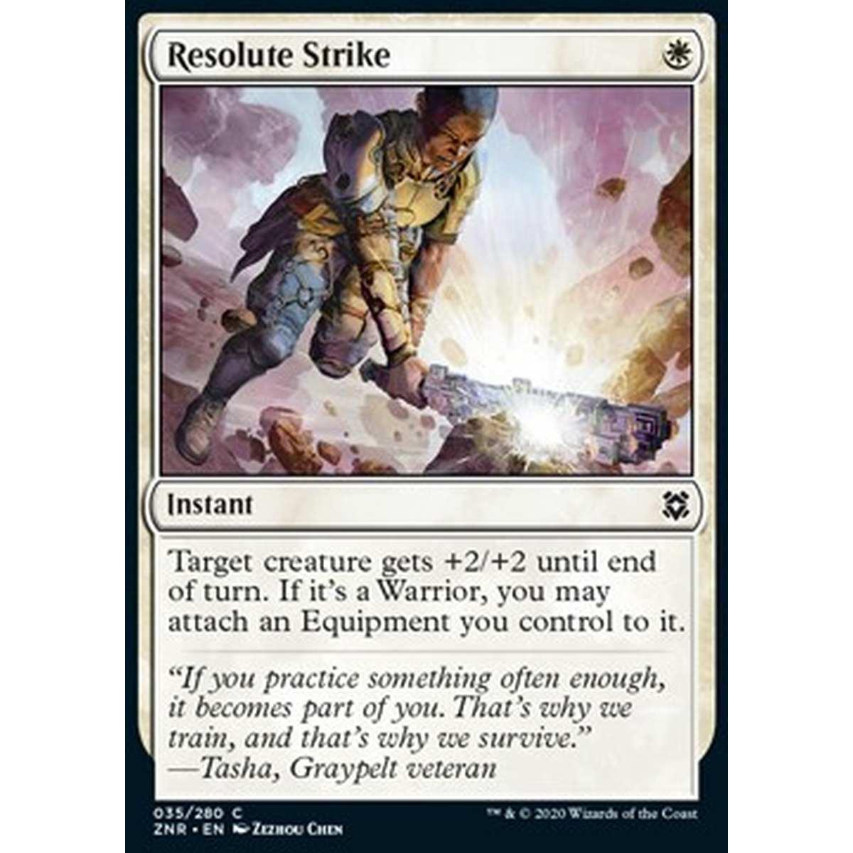Resolute Strike - Colpo Risoluto - [ZNR] [NM] [Foil]