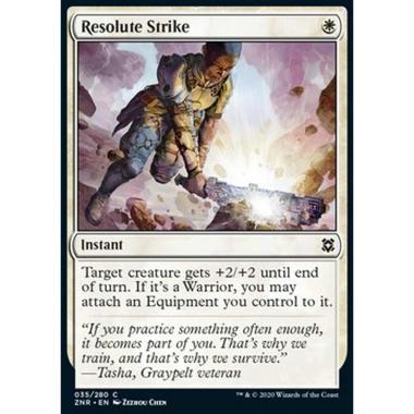 Resolute Strike - Colpo Risoluto - [ZNR] [NM] [Foil]