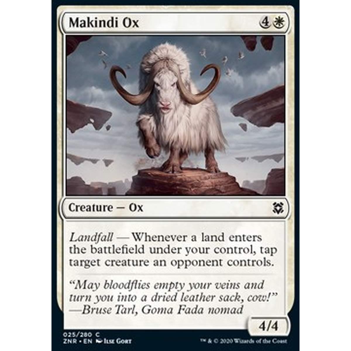 Makindi Ox - Bue di Makindi - [ZNR] [NM] [Foil]