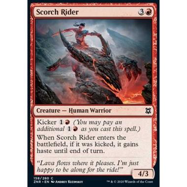 Scorch Rider - Cavalcante dell'Incandescenza - [ZNR] [NM] [Foil]
