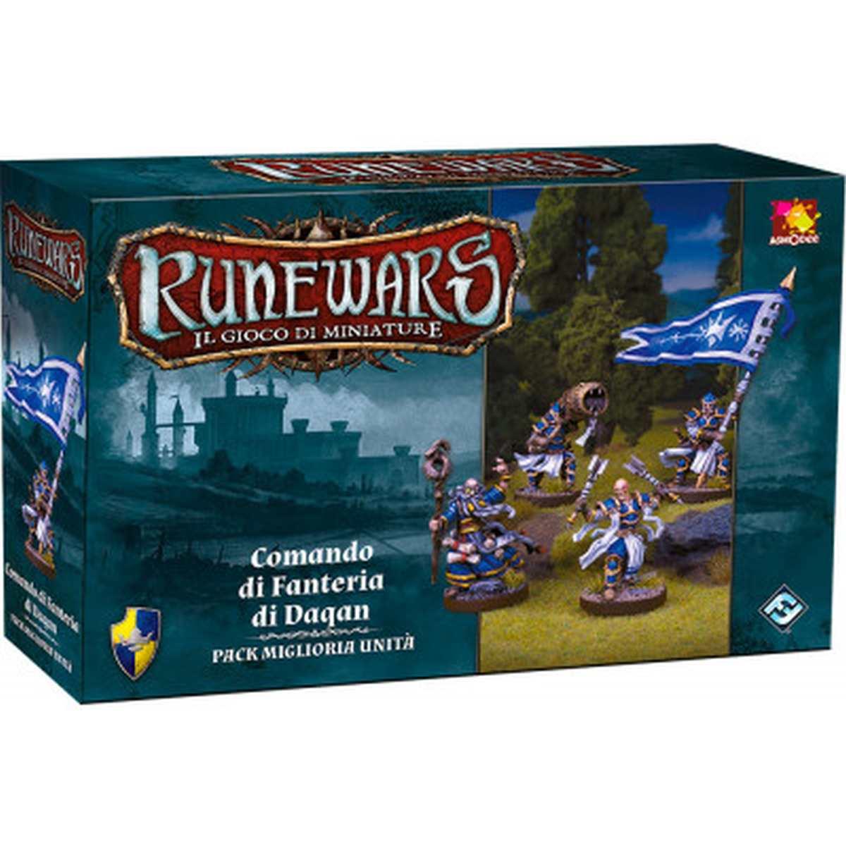 Runewars - Il Gioco Di Miniature- Comando di Fanteria di Daqan