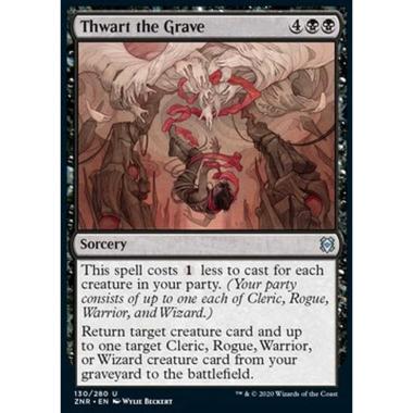 Thwart the Grave - Scongiurare la Tomba - [ZNR] [NM]