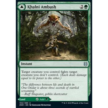 Khalni Ambush // Khalni Territory - Imboscata di Khalni // Territorio di Khalni - [ZNR] [NM]