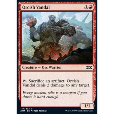Orcish Vandal - Orcish Vandal - [2XM] [NM] [Foil]