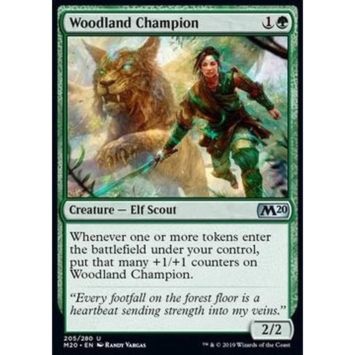 Woodland Champion - Campionessa delle Selve - [M20] [NM]