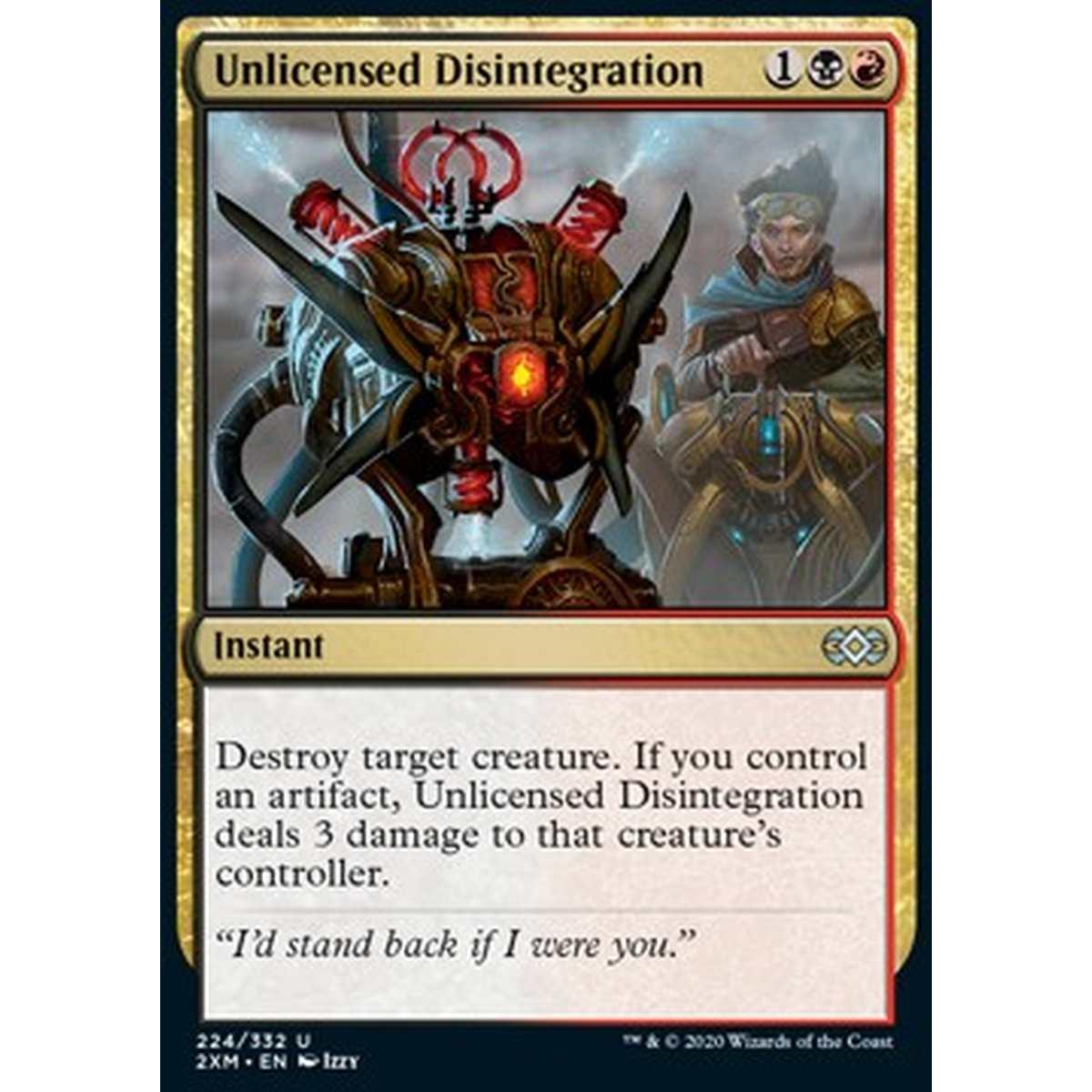 Unlicensed Disintegration - Unlicensed Disintegration - [2XM] [NM]