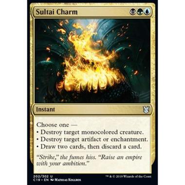 Sultai Charm - Talismano Sultai - [C19] [NM]