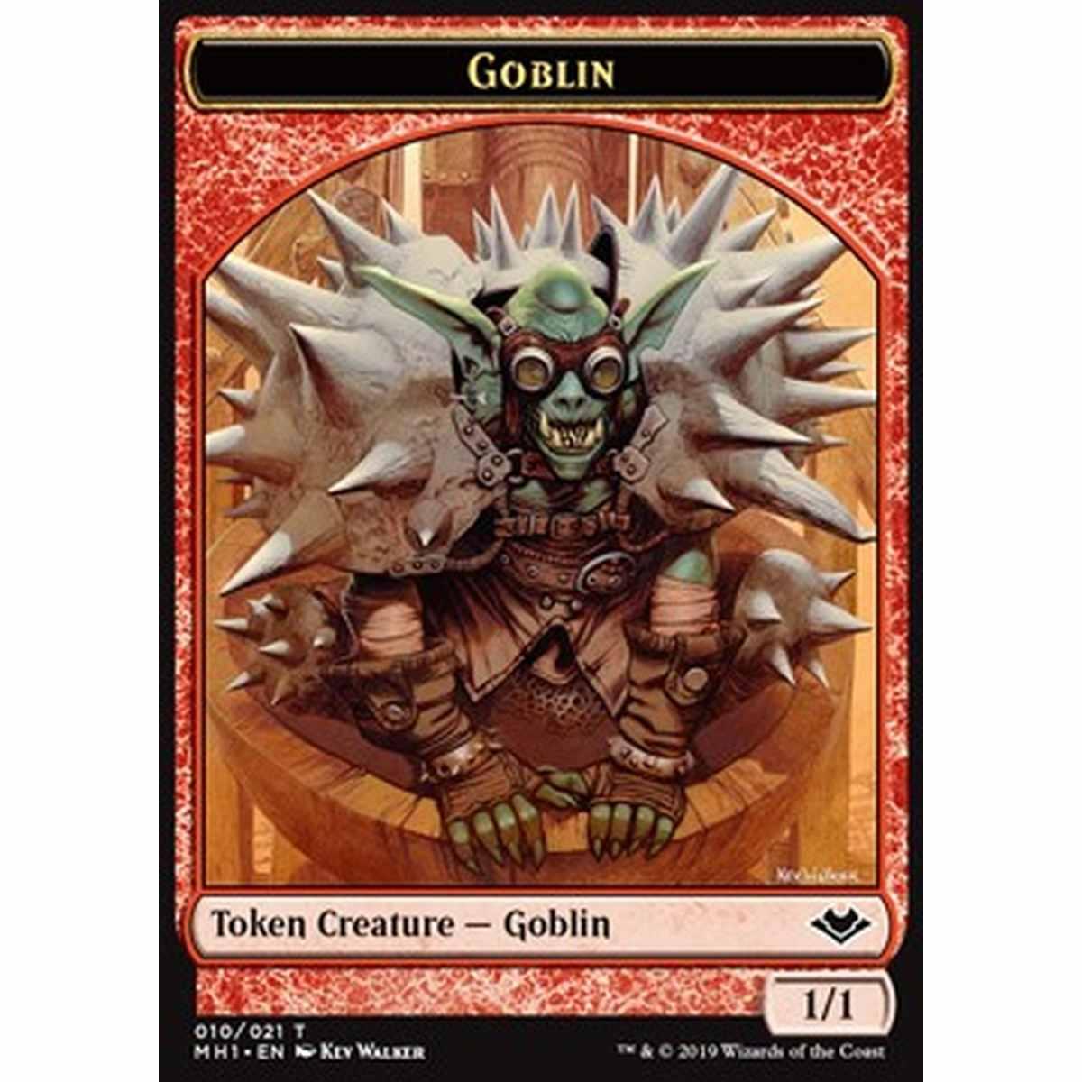 Goblin Token (R 1/1) // Bear Token (G 2/2) - Goblin Token (R 1/1) // Bear Token (G 2/2) - [MH1] [NM]