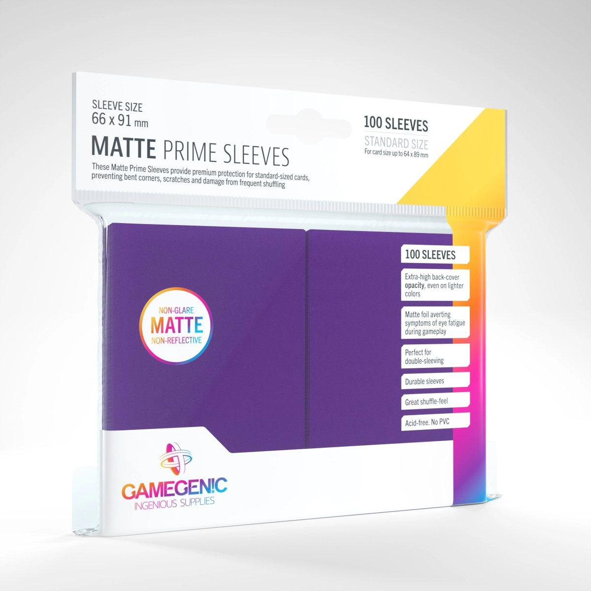 100 Buste Prime Slevees MATTE PURPLE