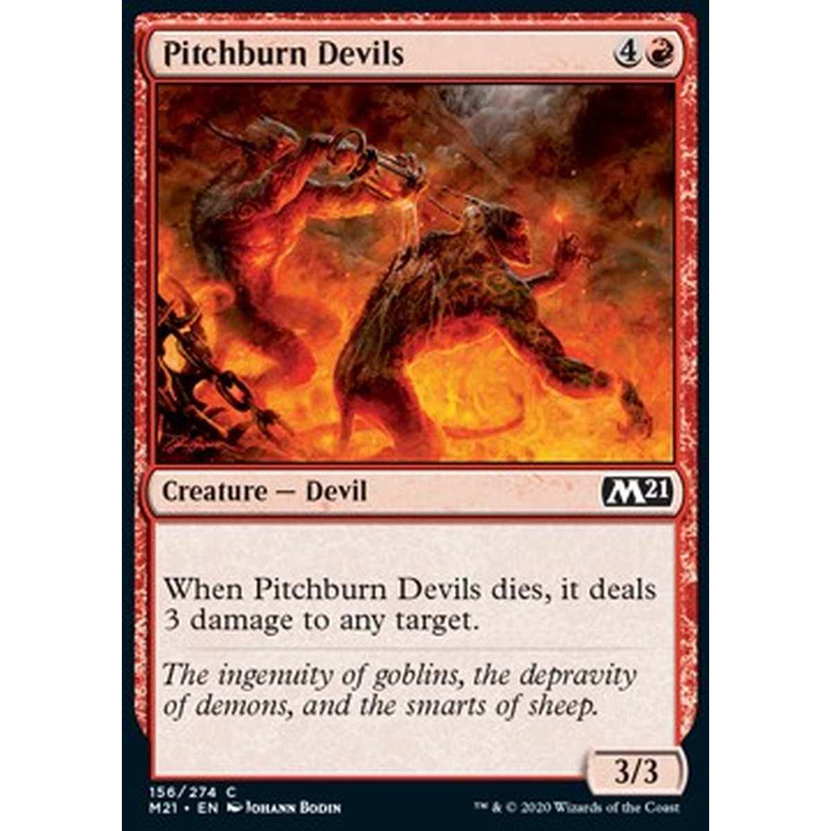 Pitchburn Devils - Diavoli Bruciapece - [M21] [NM] [Foil]