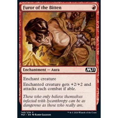 Furor of the Bitten - Ira di Chi Ã Morso - [M21] [NM] [Foil]