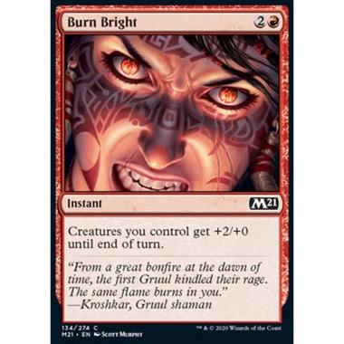 Burn Bright - Avvampare - [M21] [NM] [Foil]