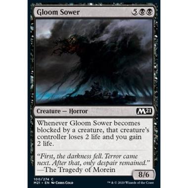 Gloom Sower - Seminatore di Tenebre - [M21] [NM] [Foil]