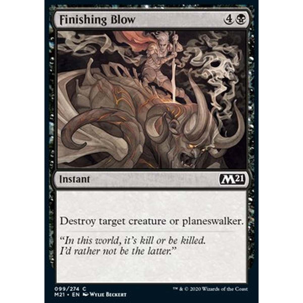Finishing Blow - Colpo di Grazia - [M21] [NM] [Foil]