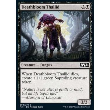Deathbloom Thallid - Thallid Germoglio di Morte - [M21] [NM] [Foil]