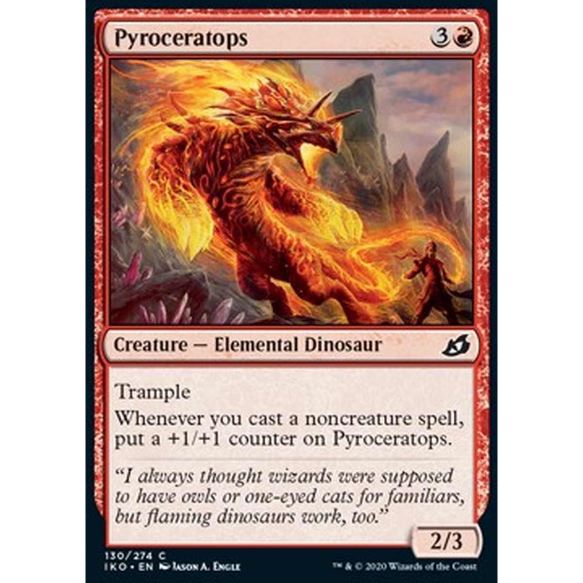 Pyroceratops - Pyroceratops - [IKO] [NM] [Foil]