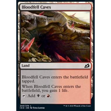 Bloodfell Caves - Caverne del Sangue Versato - [IKO] [NM] [Foil]