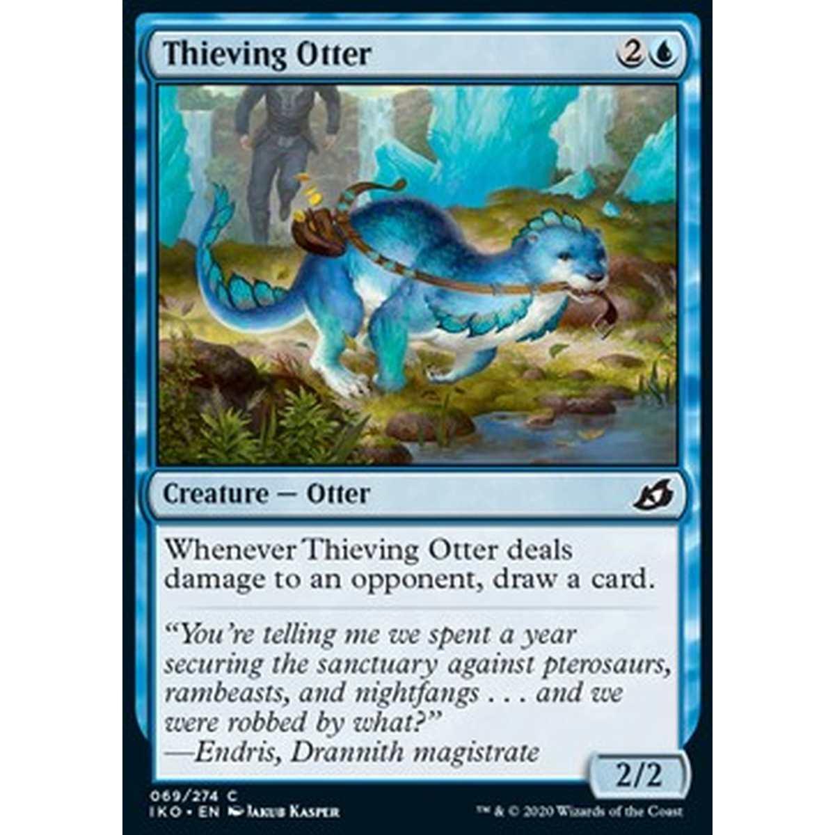 Thieving Otter - Lontra Ladra - [IKO] [NM] [Foil]