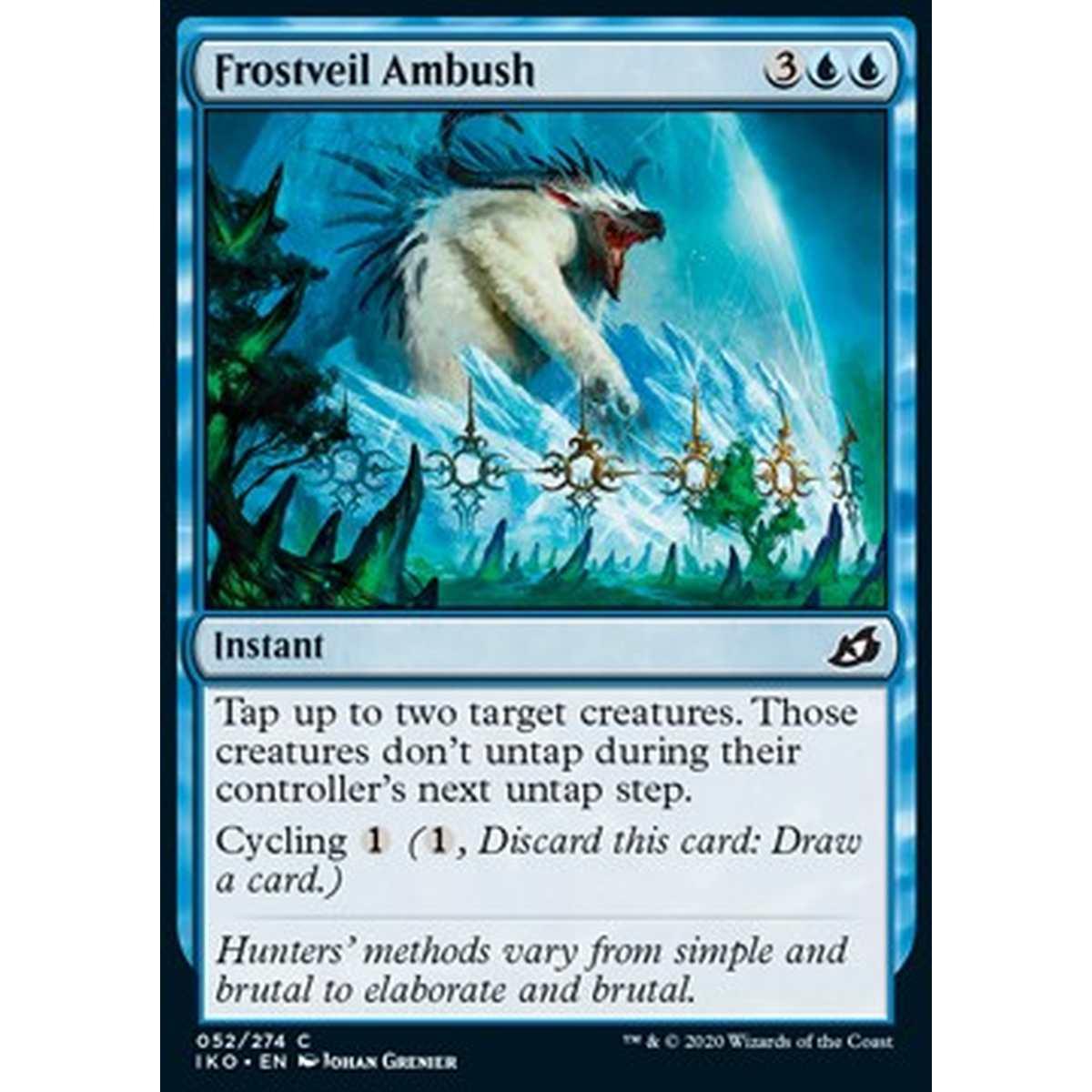 Frostveil Ambush - Imboscata di Brinavelo - [IKO] [NM] [Foil]