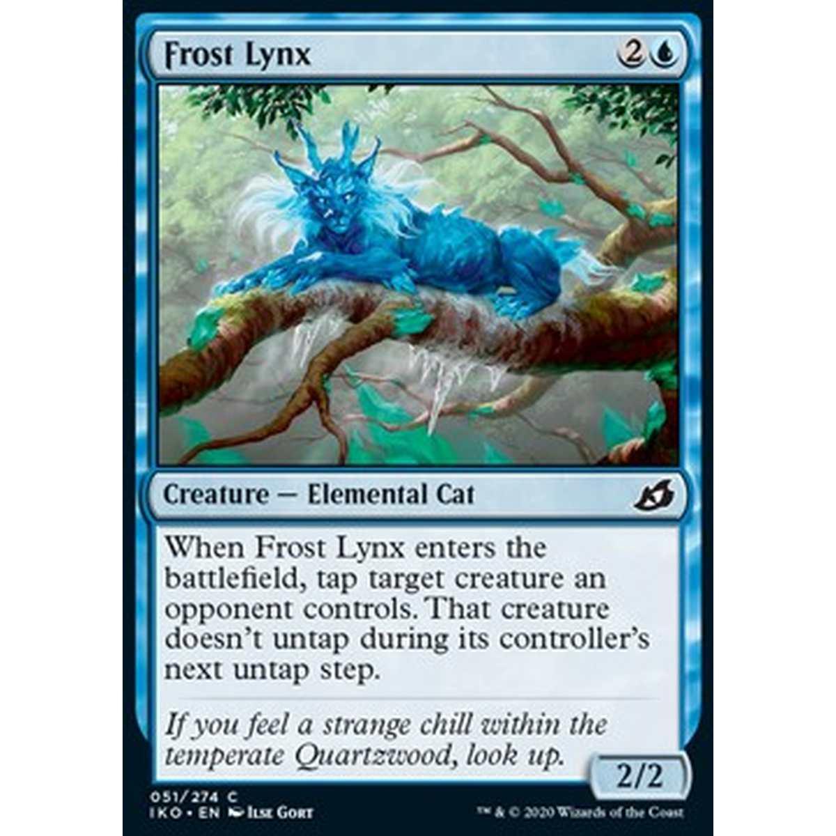 Frost Lynx - Lince del Gelo - [IKO] [NM] [Foil]
