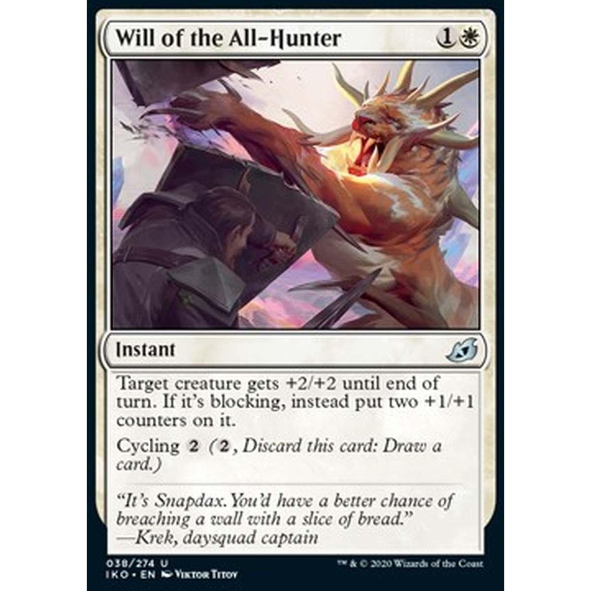Will of the All-Hunter - VolontÃ dell'Onnipredatore - [IKO] [NM]